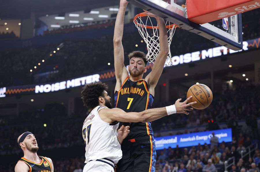 Thunder wallop Nuggets in showdown of West's best