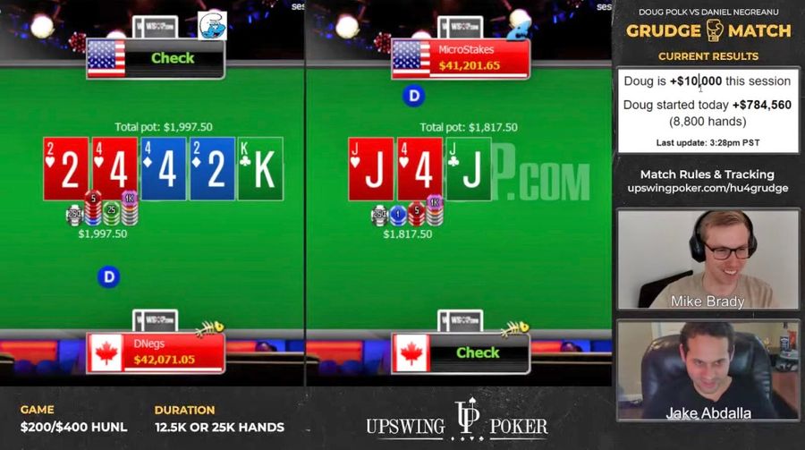 Polk coolers Negreanu’s face off again and again to take $957K lead in grudge match