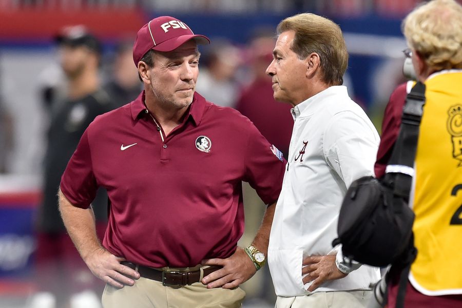 Hey, Nick and Jimbo, the NCAA is on line one