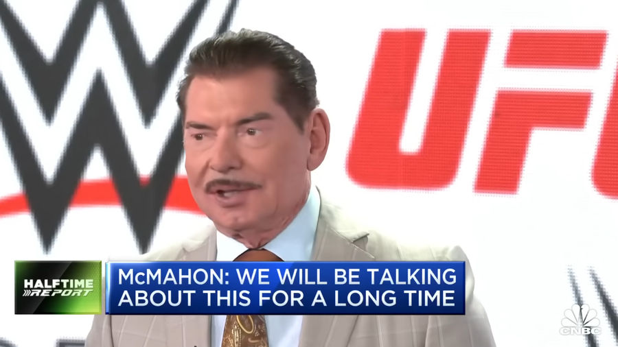 Vince McMahon is in charge again, in case you couldn’t tell