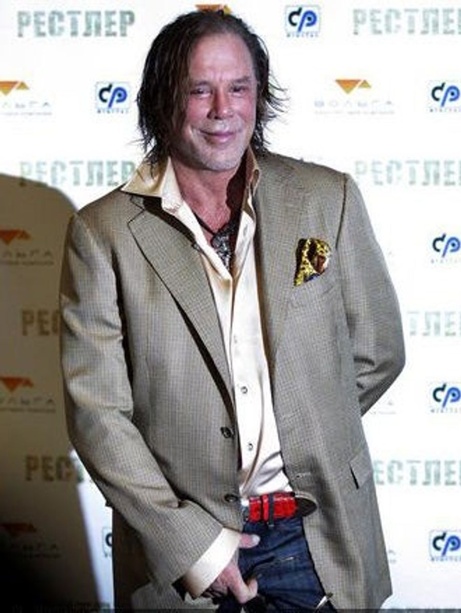 Mickey Rourke Loves Being In Russia