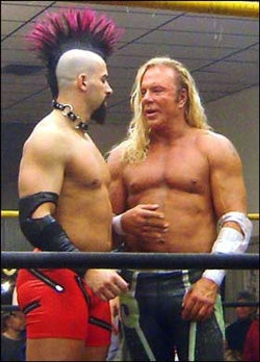 Mickey Rourke And His Hair Net Get Oscar Nomination For &#39;The Wrestler&#39;