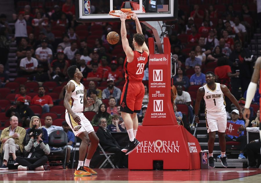 Rockets blast Pelicans with season-best 146 points