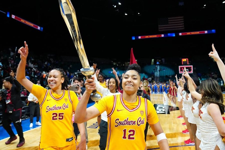 No. 5 USC beats No. 2 Stanford again, this time for Pac-12 title