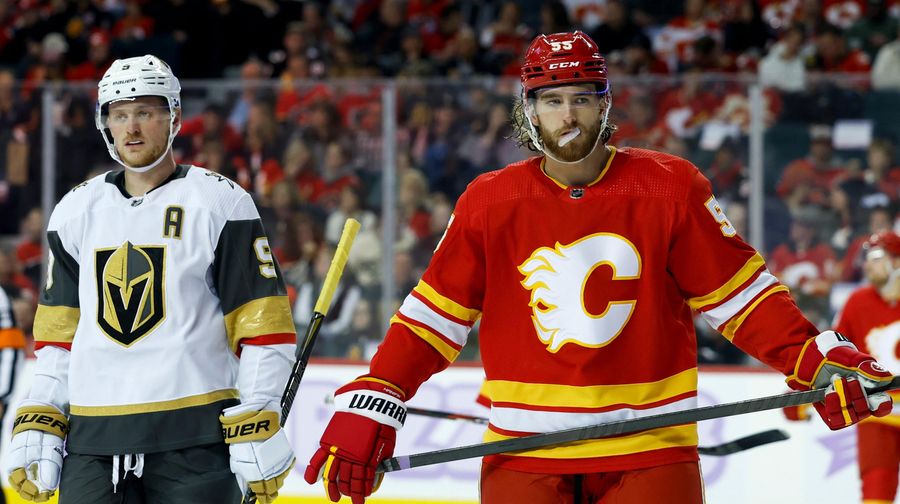 The Golden Knights are trying to build the wall