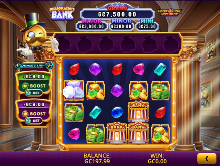 Billionaire's Bank_High 5 Game