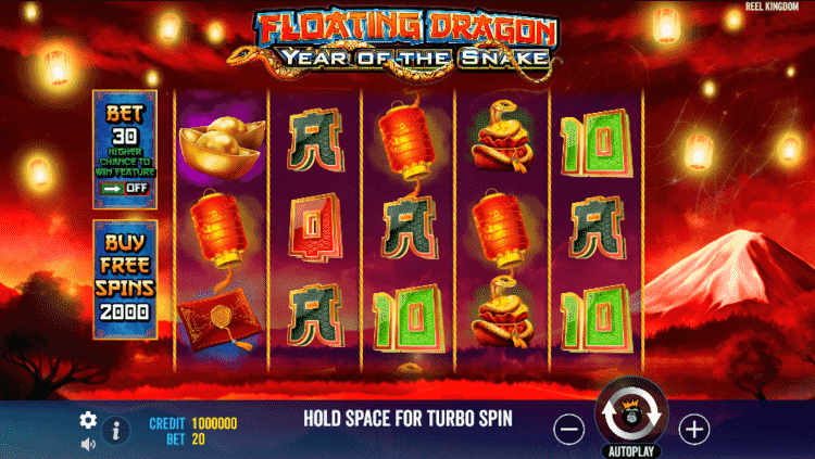 floating dragon year of the snake slot