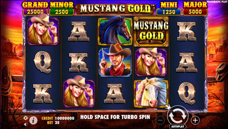 mustang gold slot