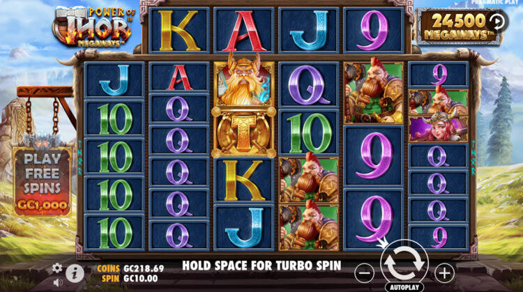 Power of thor megaways slot