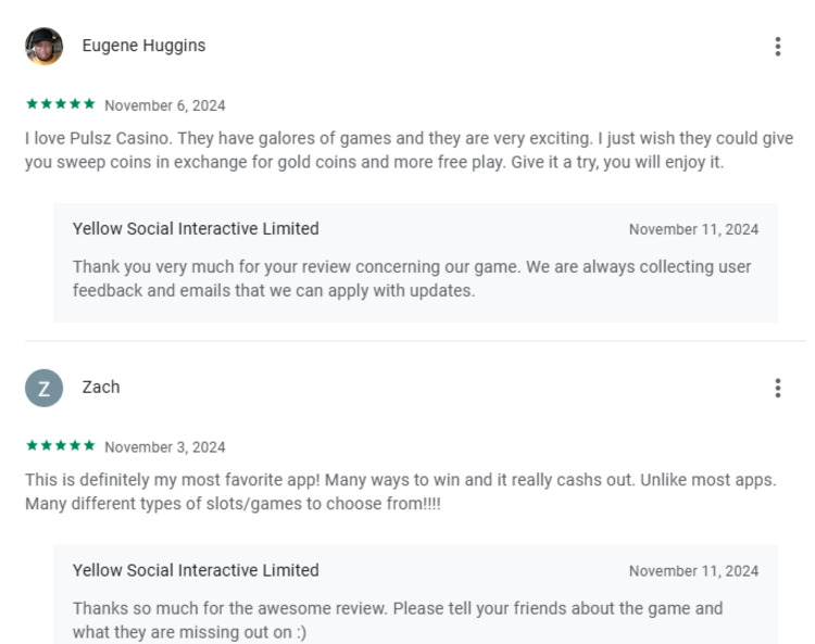 pulsz casino app review