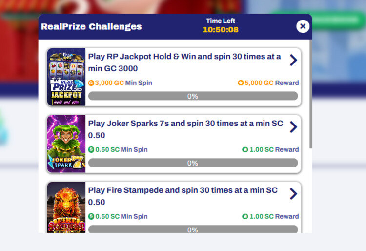 RealPrize challenges