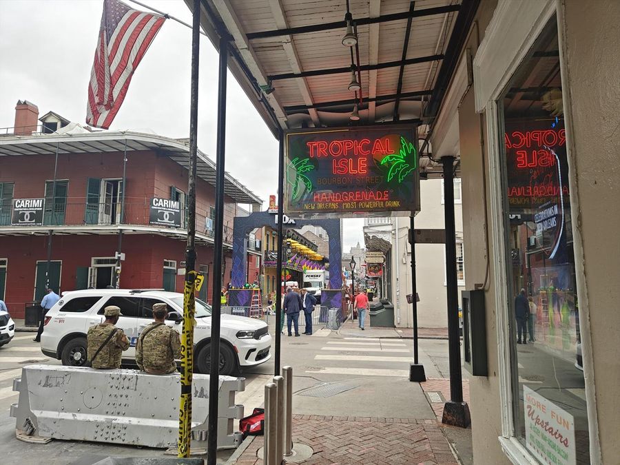 Bourbon St. en la semana del Super Bowl: "Es más civilizado por la mañana"