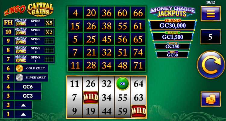 Slingo Capital Gains - High 5 Casino