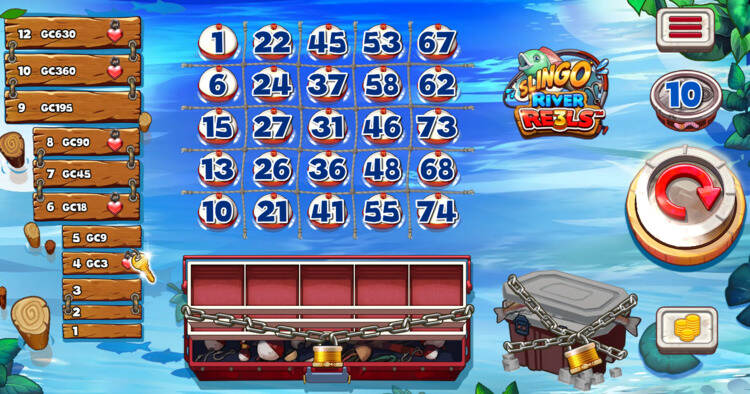 Slingo River Reels - High 5 Casino