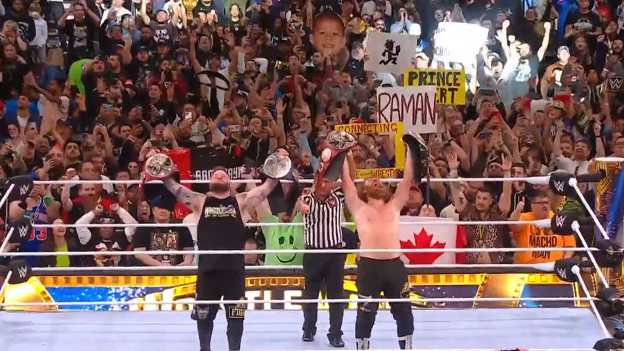 Kevin Owens and Sami Zayn crash the party