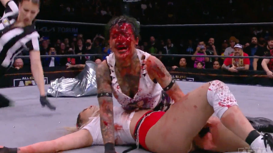 There's nothing wrong with AEW's Ruby Soho — or any woman — bleeding