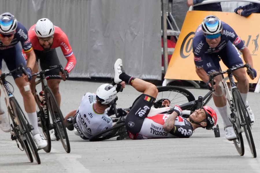 Police track down, arrest Tour de France spectator who caused massive crash