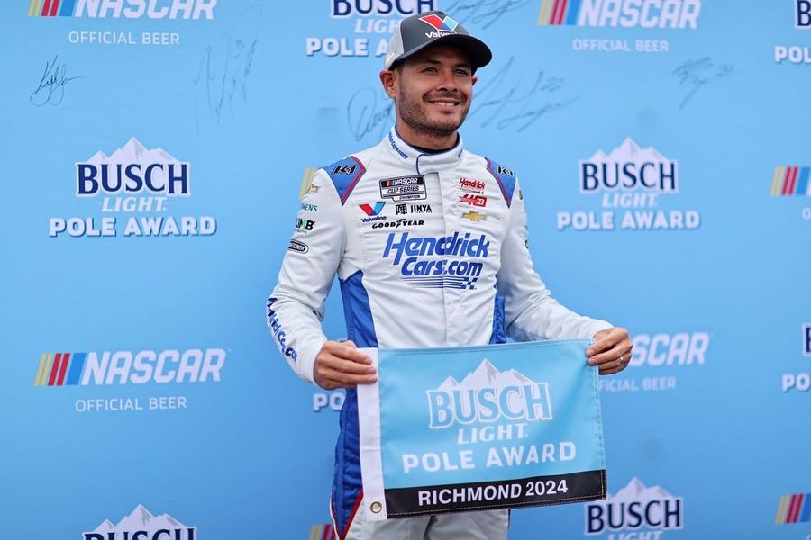 Kyle Larson captures Cup Series pole at Richmond