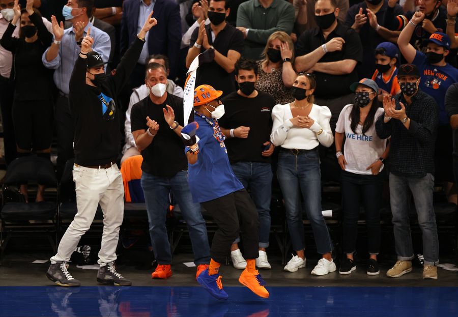 Knicks fans are making the most of this run