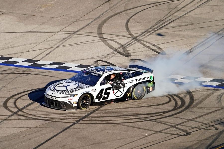 Tyler Reddick navigates wreck to claim victory at Talladega