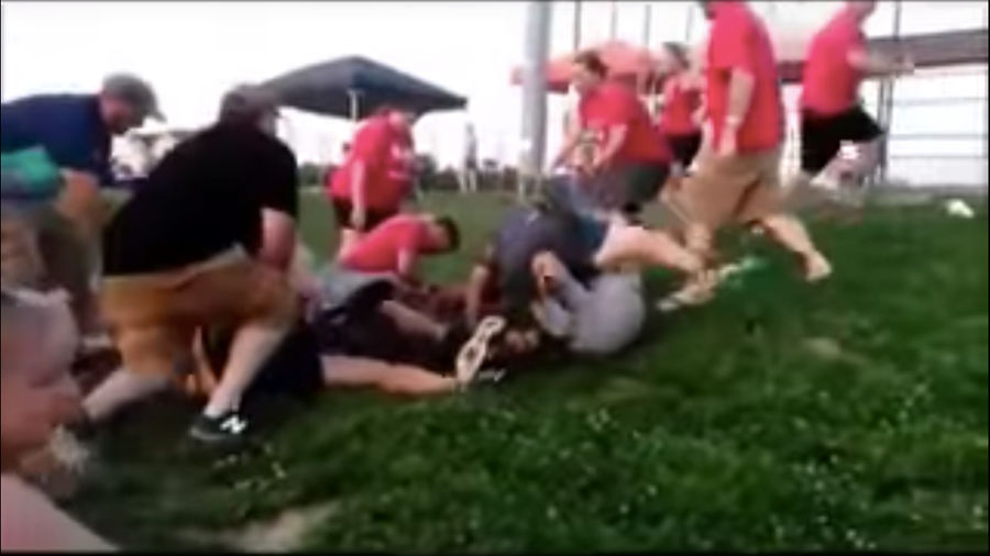 Sweaty Softball Parents Try To Brawl, Roll Around For A Bit, Ruin Daughters&#39; Weekend