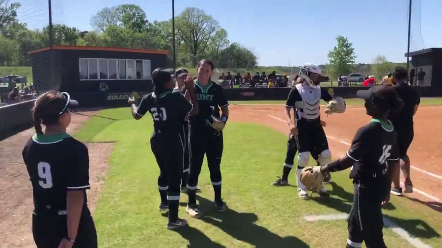 Hope Trautwein pulls off whatever you call a game where every single at-bat is a strikeout, as if anyone ever imagined such a thing