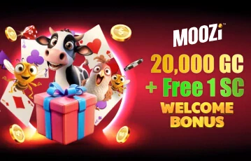 Moozi Casino Promo Code: Get 20000 GC & 1 SC Free