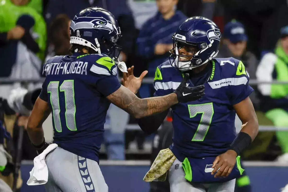 seattle seahawks gino smith jackson smith-njigba