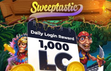 Sweeptastic Daily Bonus: What Is Available in March?